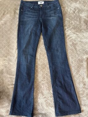PAIGE Dark Wash Bootcut Jeans Size 28